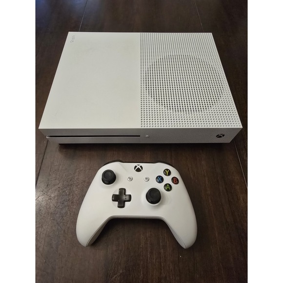 Microsoft Xbox One S 1TB Console Bundle  w/ Wireless Controller And 1 Game